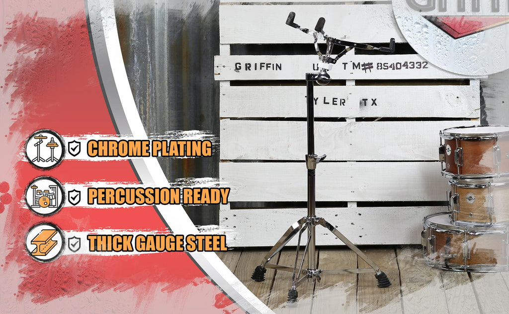 Tall Adjustable Snare Drum Stand I869338
