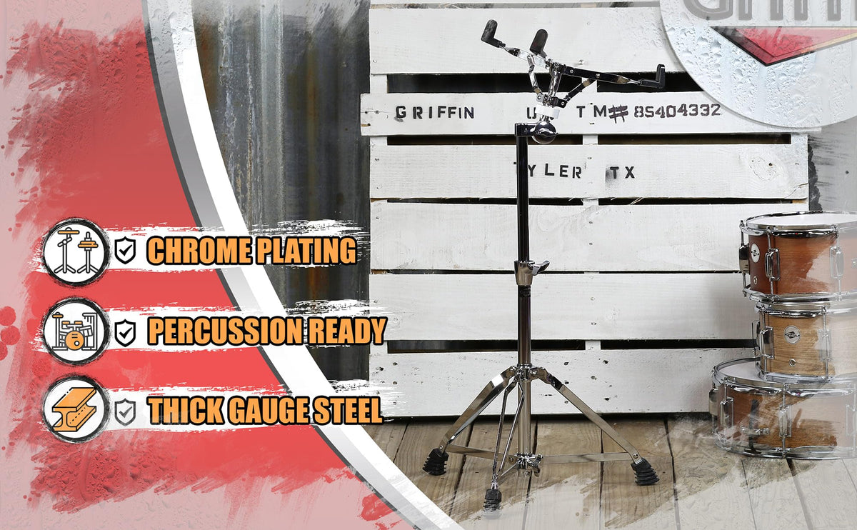 Tall Adjustable Snare Drum Stand I869338