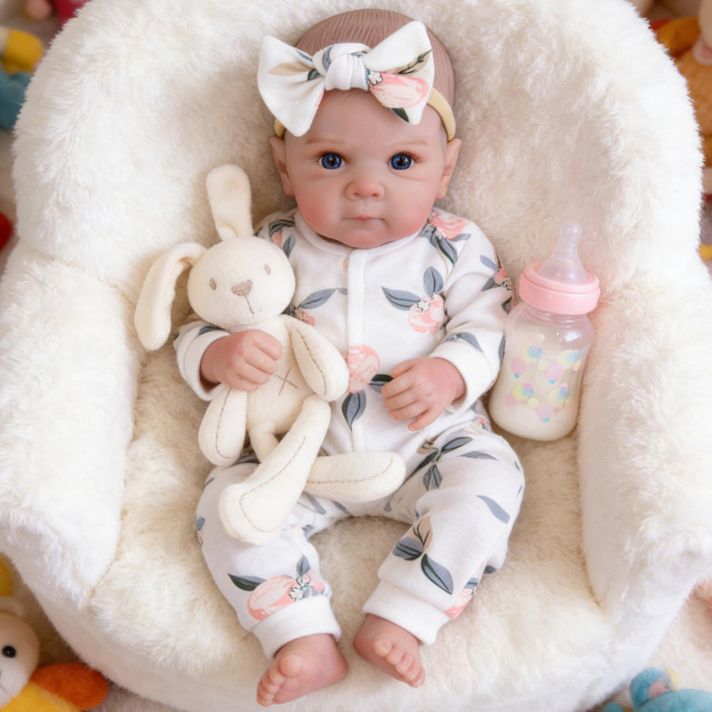 20 Inch Lifelike Reborn Baby Dolls Girl with Poseable Body D58191