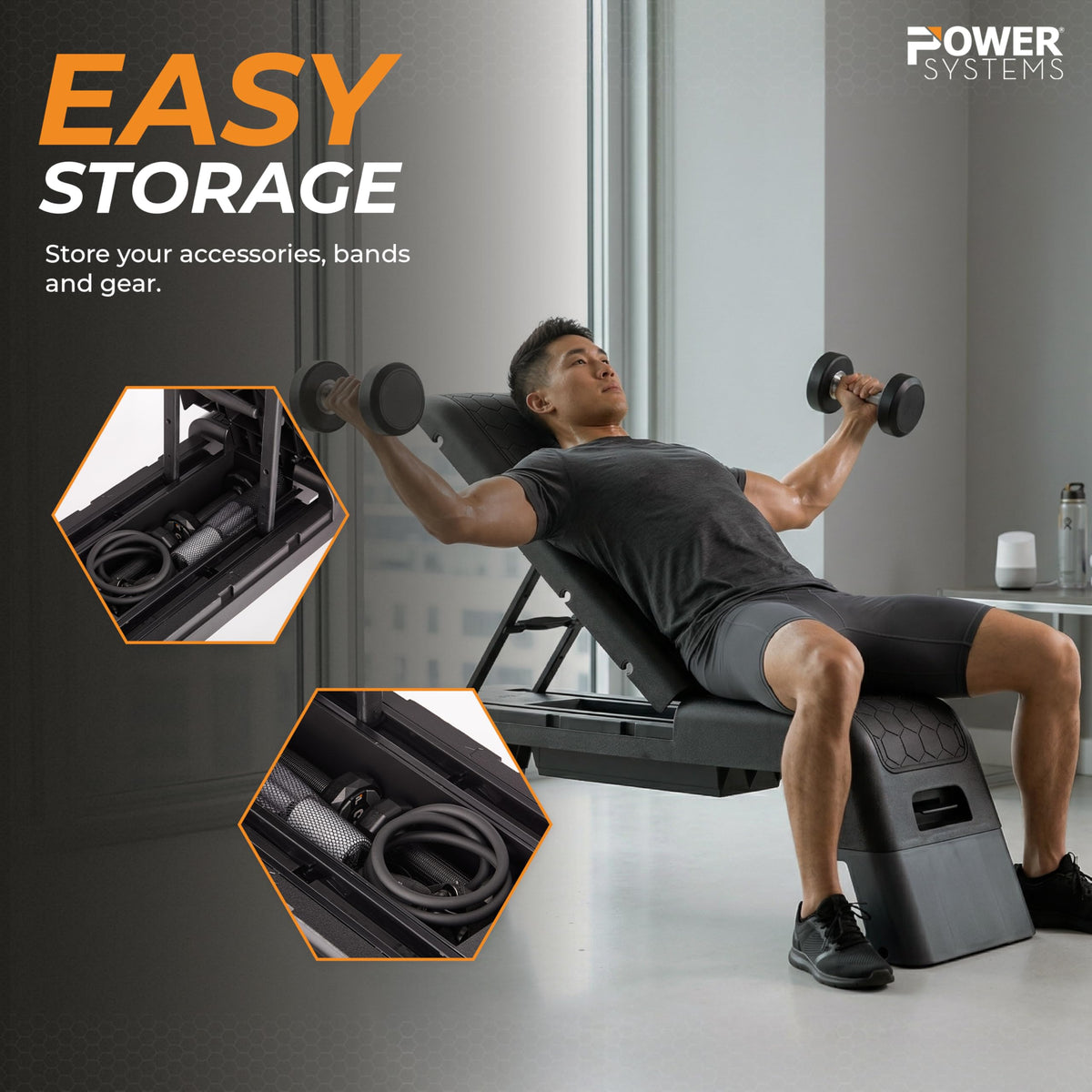 Adjustable Step Bench & Weight Bench E3490