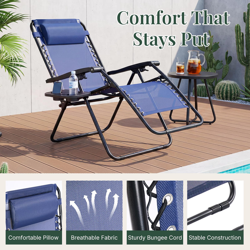 Zero Gravity Chairs Set of 2 T99898