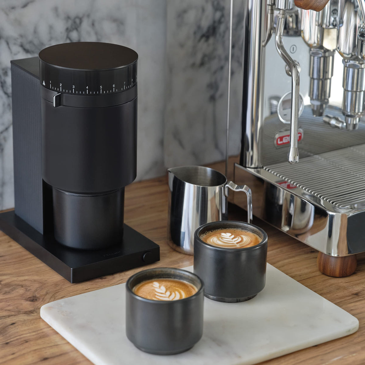 Conical Burr Coffee Grinder, 41 Settings, Black U67676