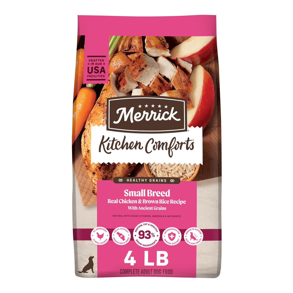 Dry Dog Food for Small Dogs 4 lb Bag B430753
