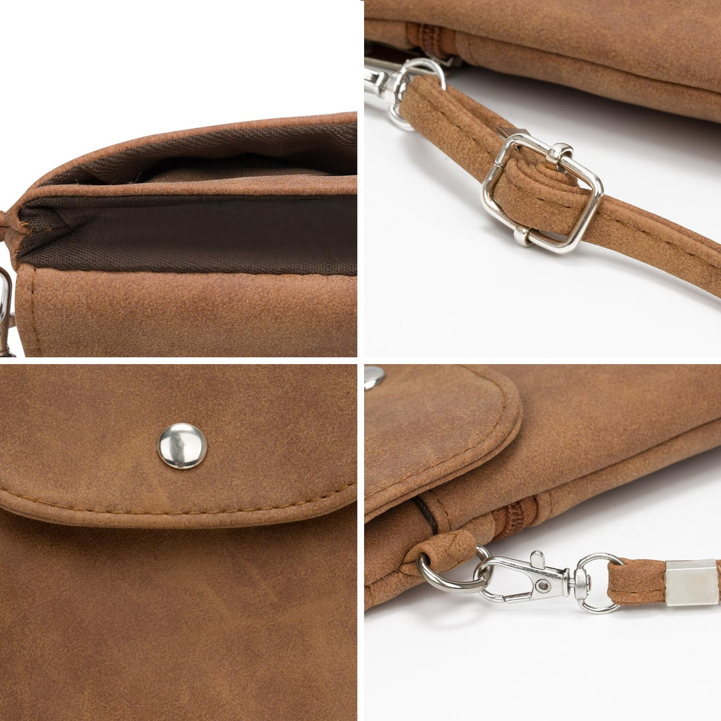 Small Leather Crossbody Bag with Adjustable Strap S559918