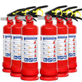 6 Pack ABC Dry Chemical Fire Extinguishers W396