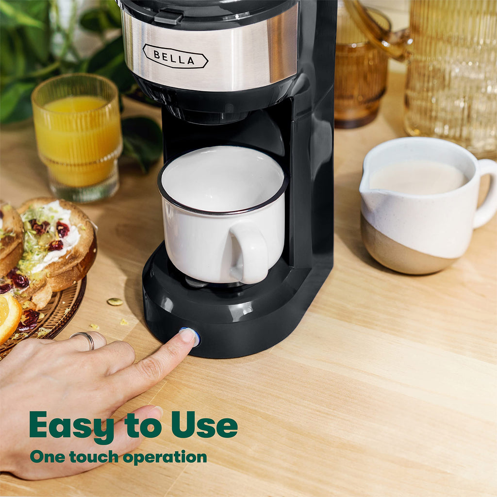 Black Single Serve Coffee Maker O68030