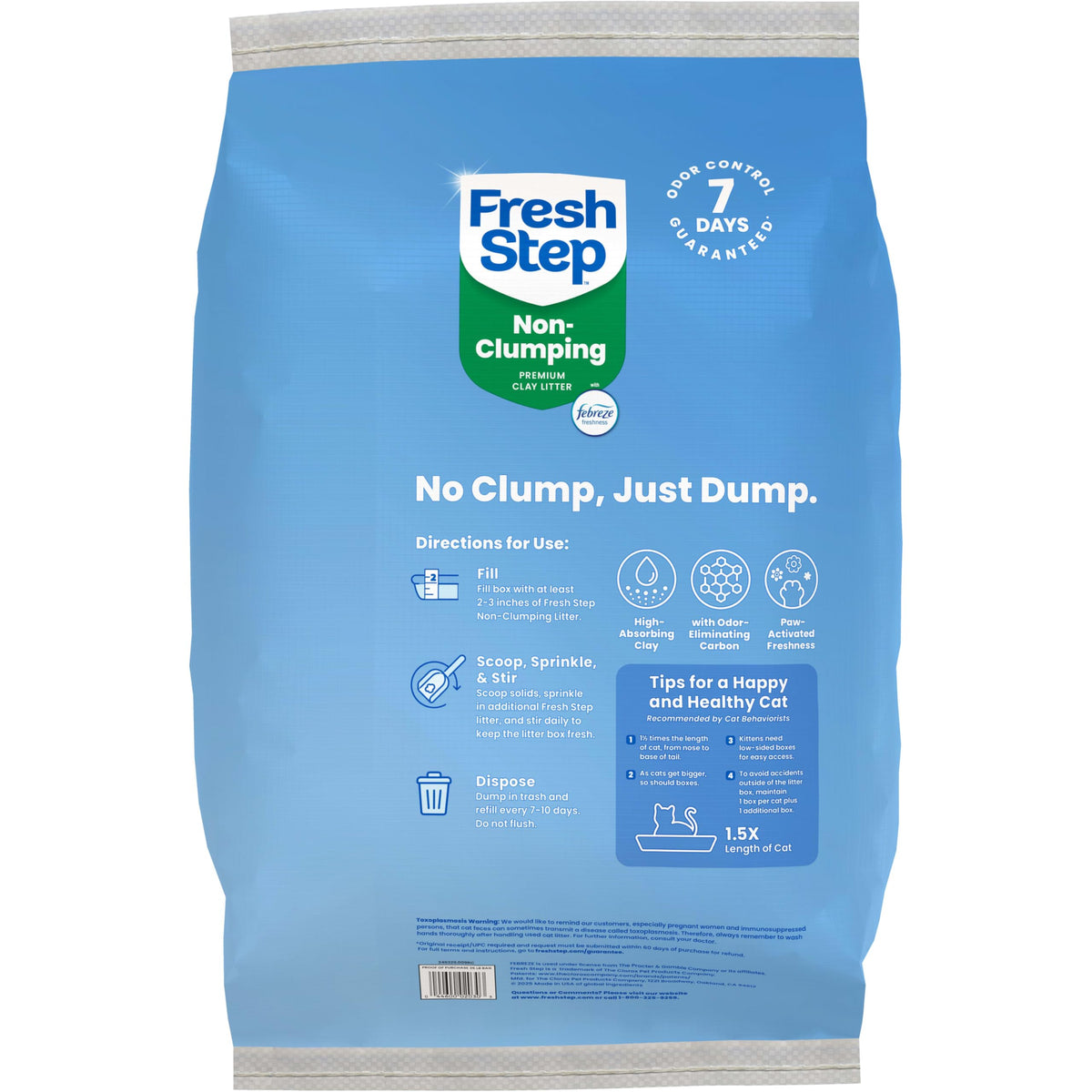Non-Clumping Cat Litter with Odor Control, 35 lb. Bag U63141