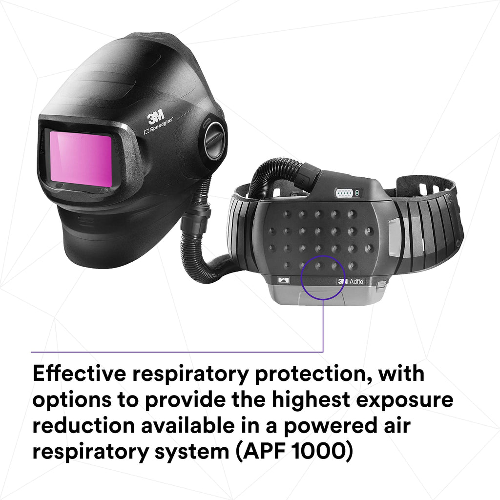 Heavy-Duty Welding Helmet with PAPR Assembly L2937