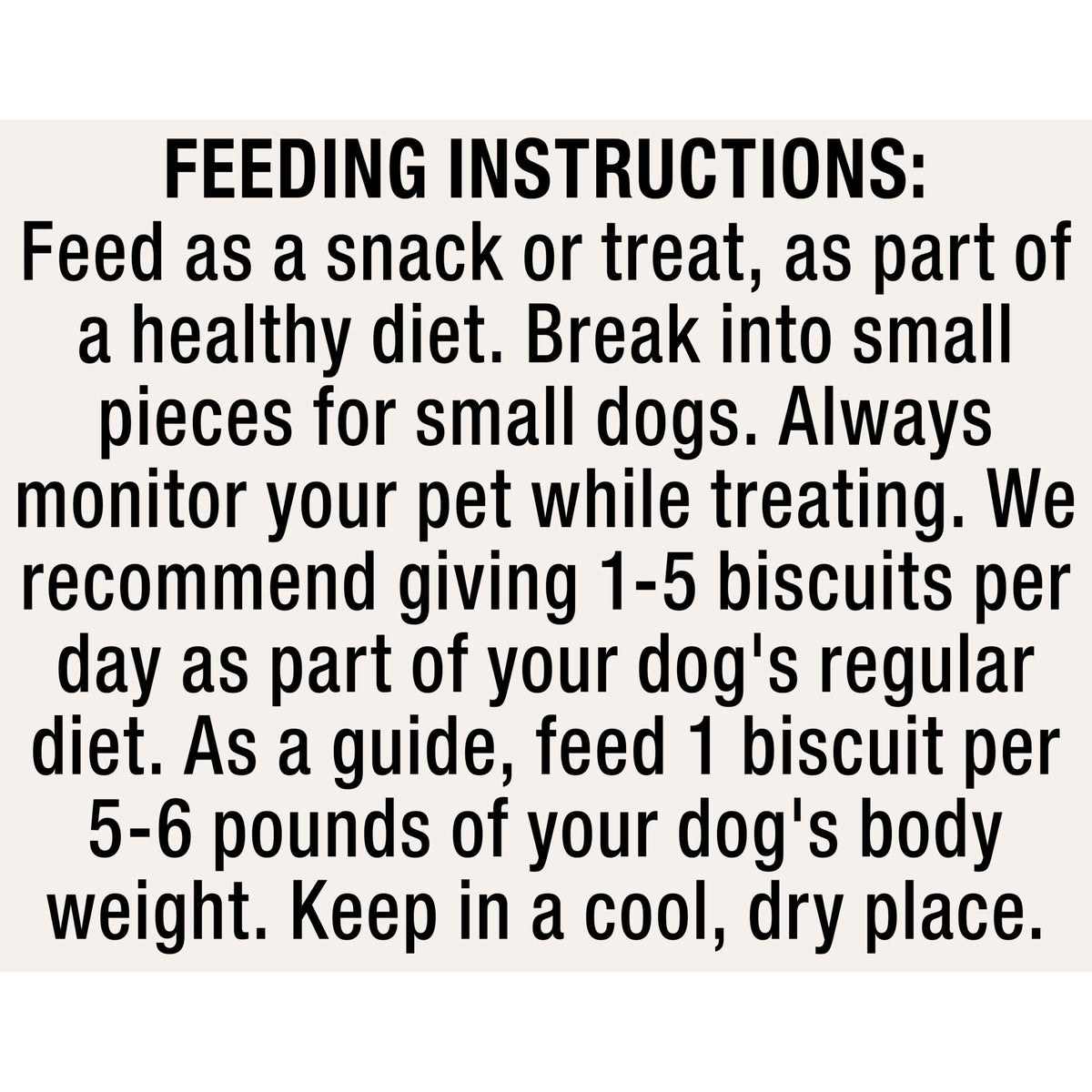Artificially Flavored Biscuits Small Dog Treats 8 oz Bag Pack of 6 T46472