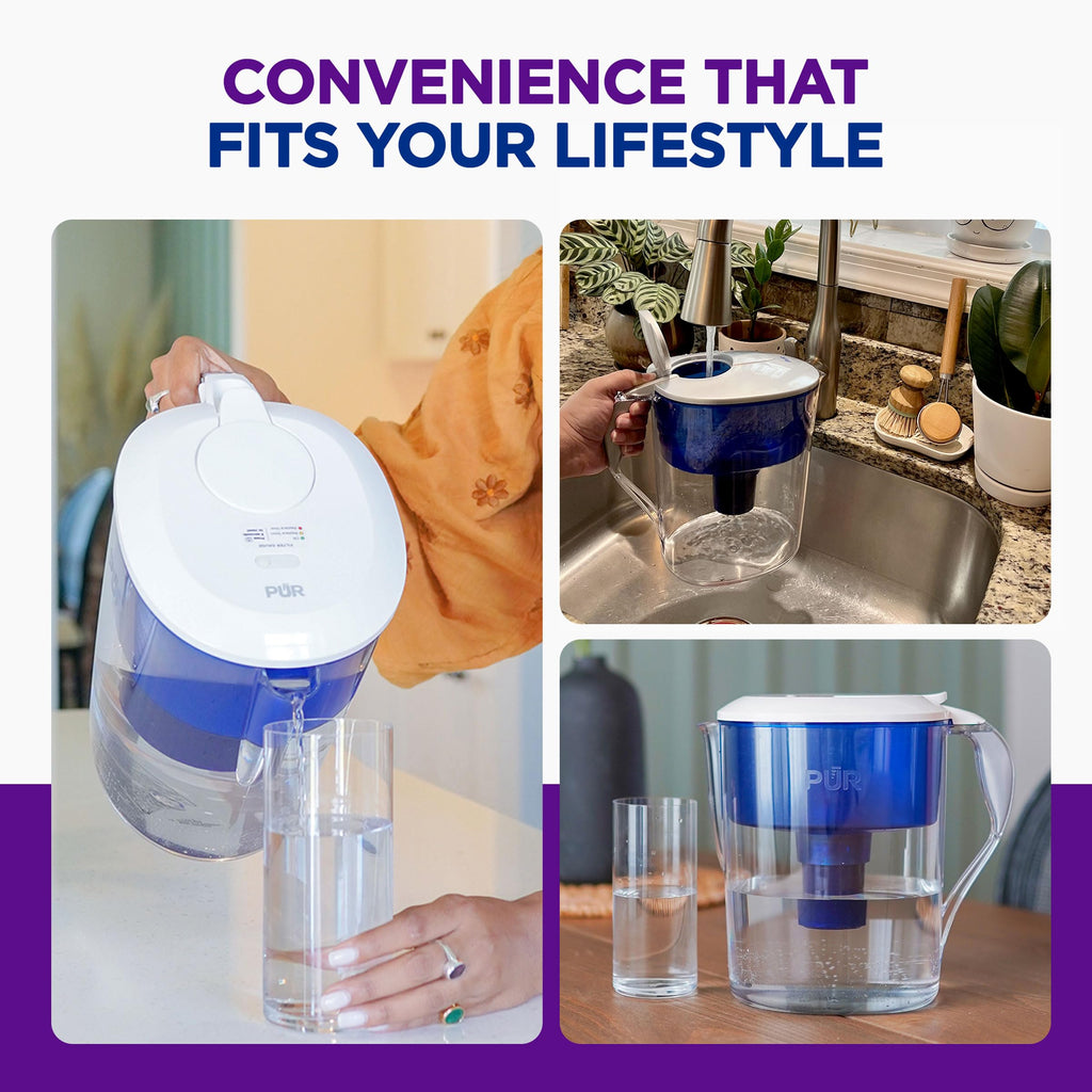 11 Cup Water Pitcher with Filter U8908