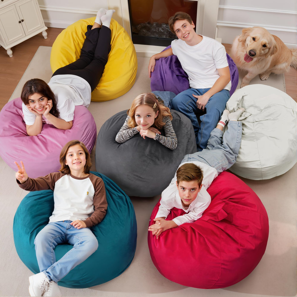 2FT Bean Bag Chair with Handle G82283