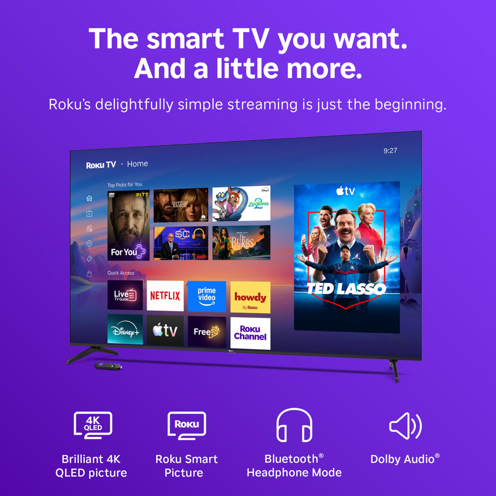 85-Inch 4K QLED Smart TV T509115