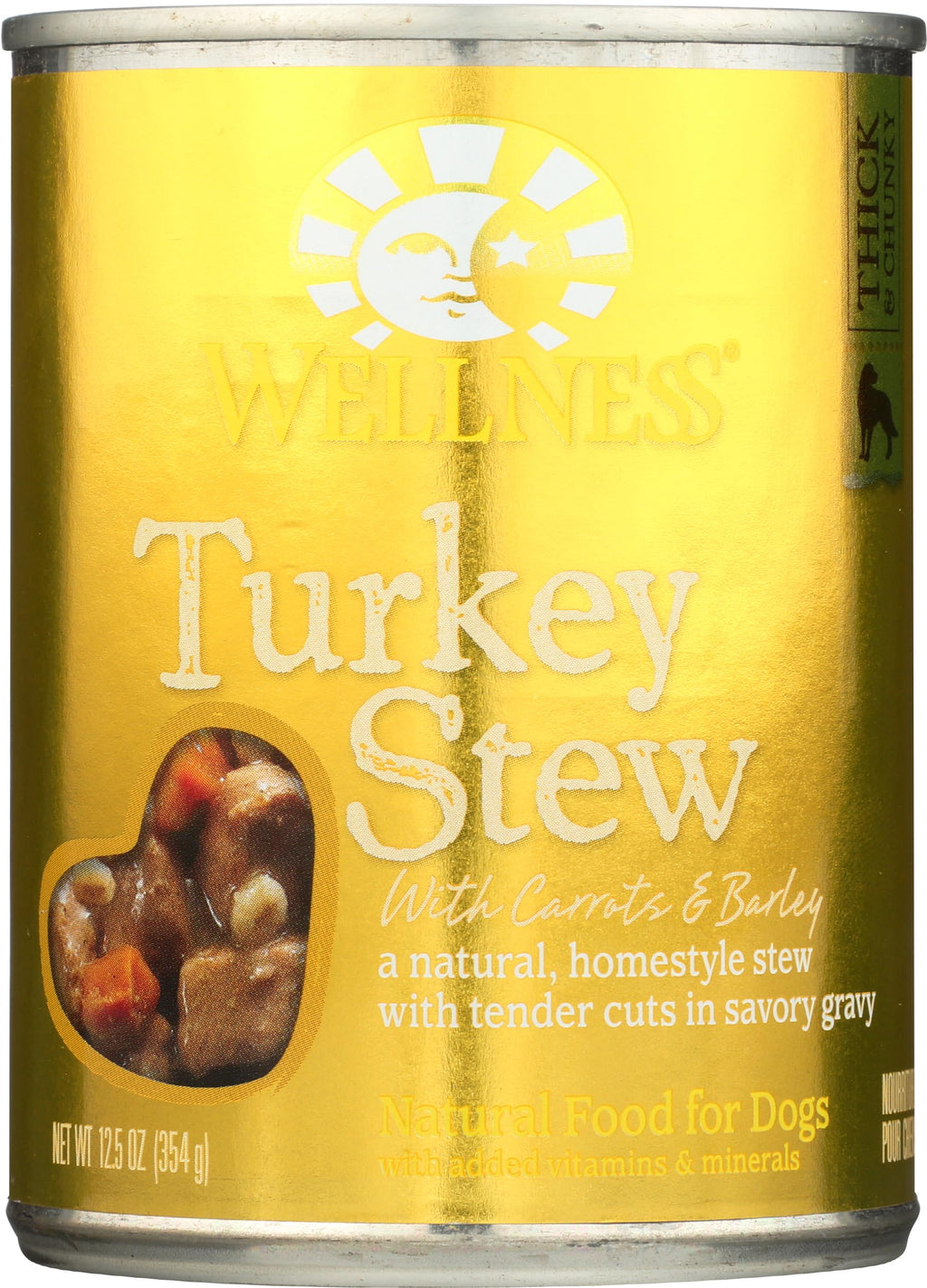 Grain Free Turkey Stew Wet Canned Dog Food 12.5 oz R716