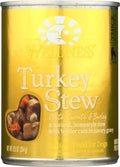Grain Free Turkey Stew Wet Canned Dog Food 12.5 oz R716