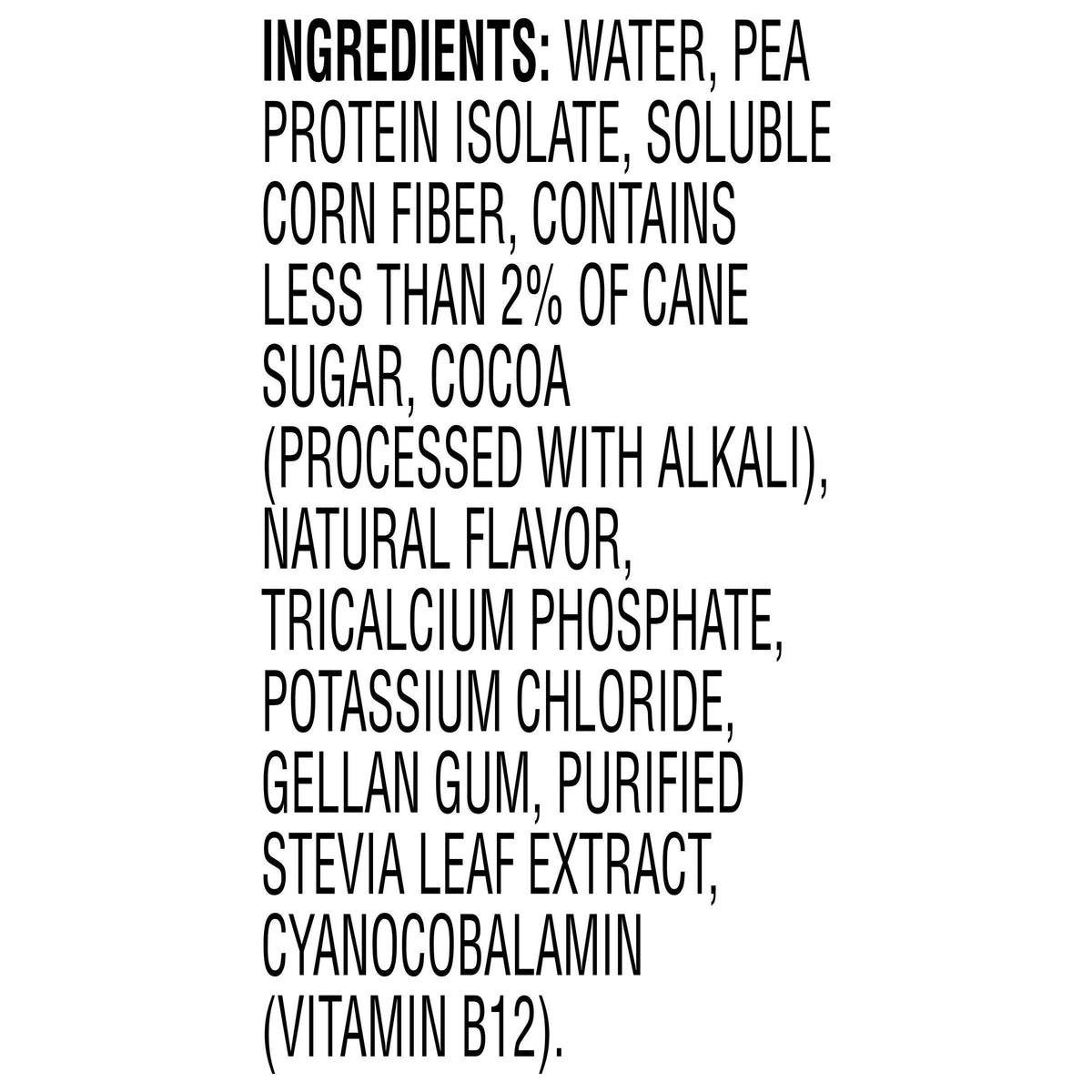 Double Chocolate Vegan Protein Shake 11 Fl Oz Pack of 12 I33788
