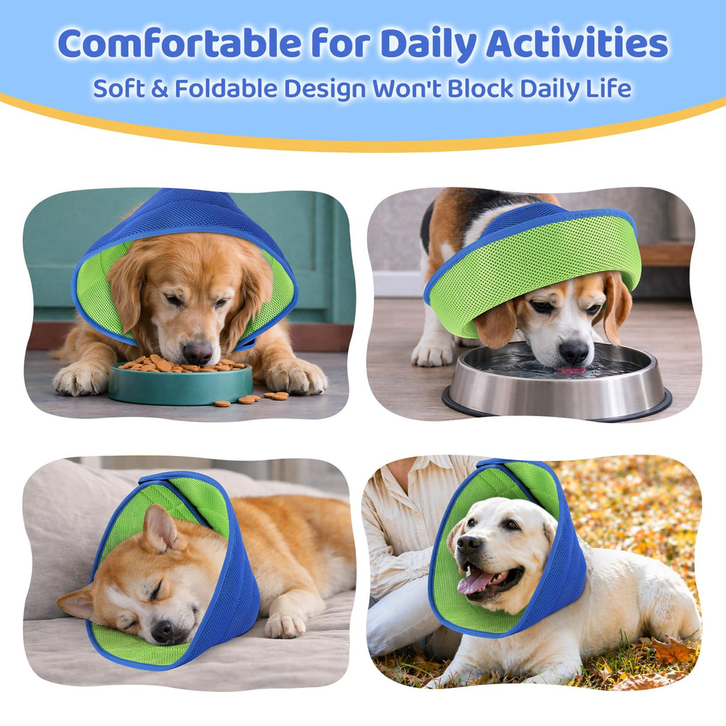 Soft Dog Cone Collar Adjustable Washable A929277