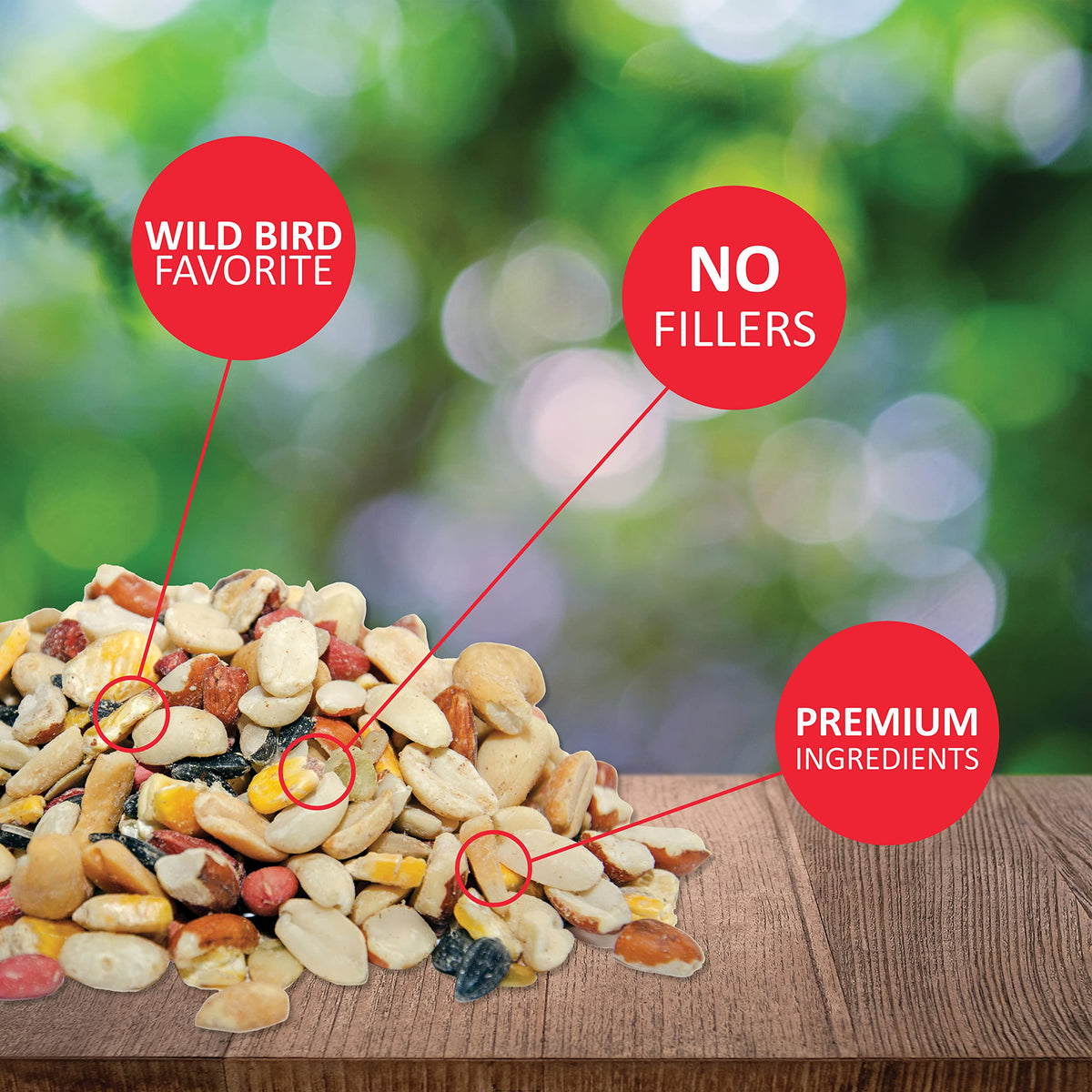 Wild Bird Seed 20 lb and 5 lb Bags T657