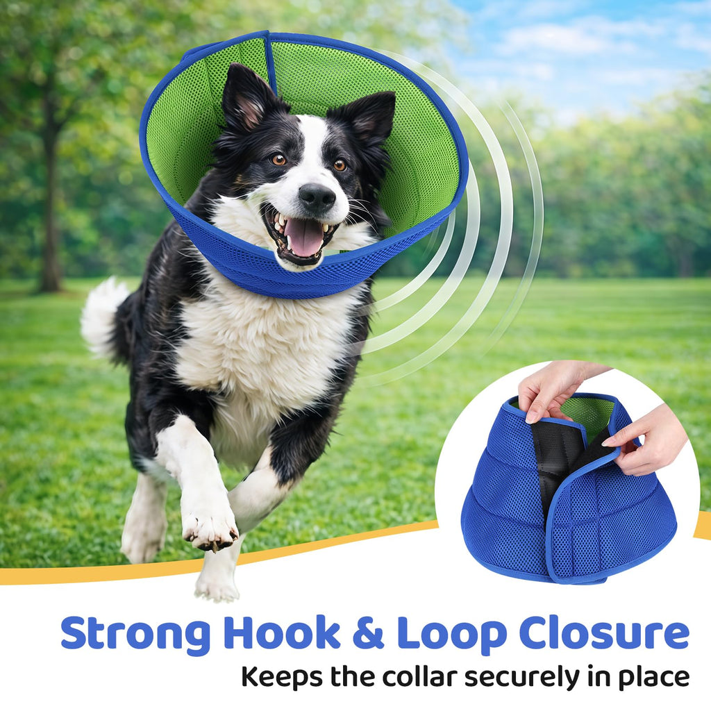 Soft Dog Cone Collar Adjustable Washable A929277