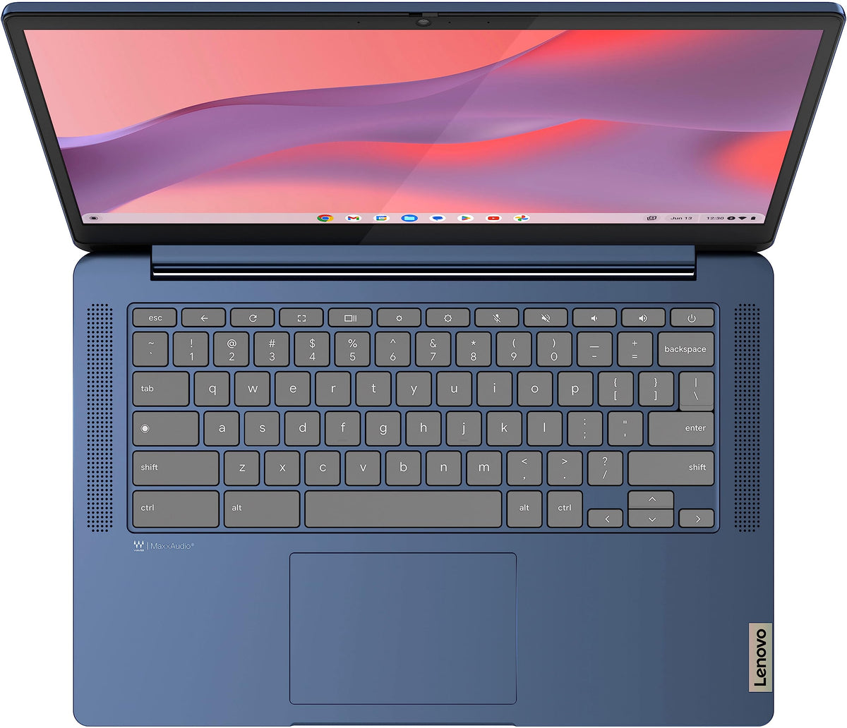 14'' FHD Touchscreen Slim Light Laptop Computer, 4GB RAM, 64GB eMMC, Chrome OS, Abyss Blue H4094