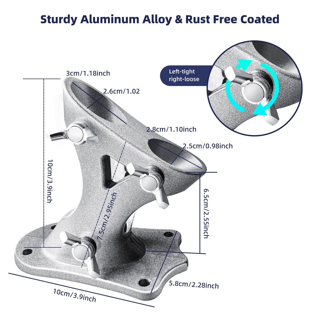 Heavy Duty Flag Pole Mounting Bracket M777653