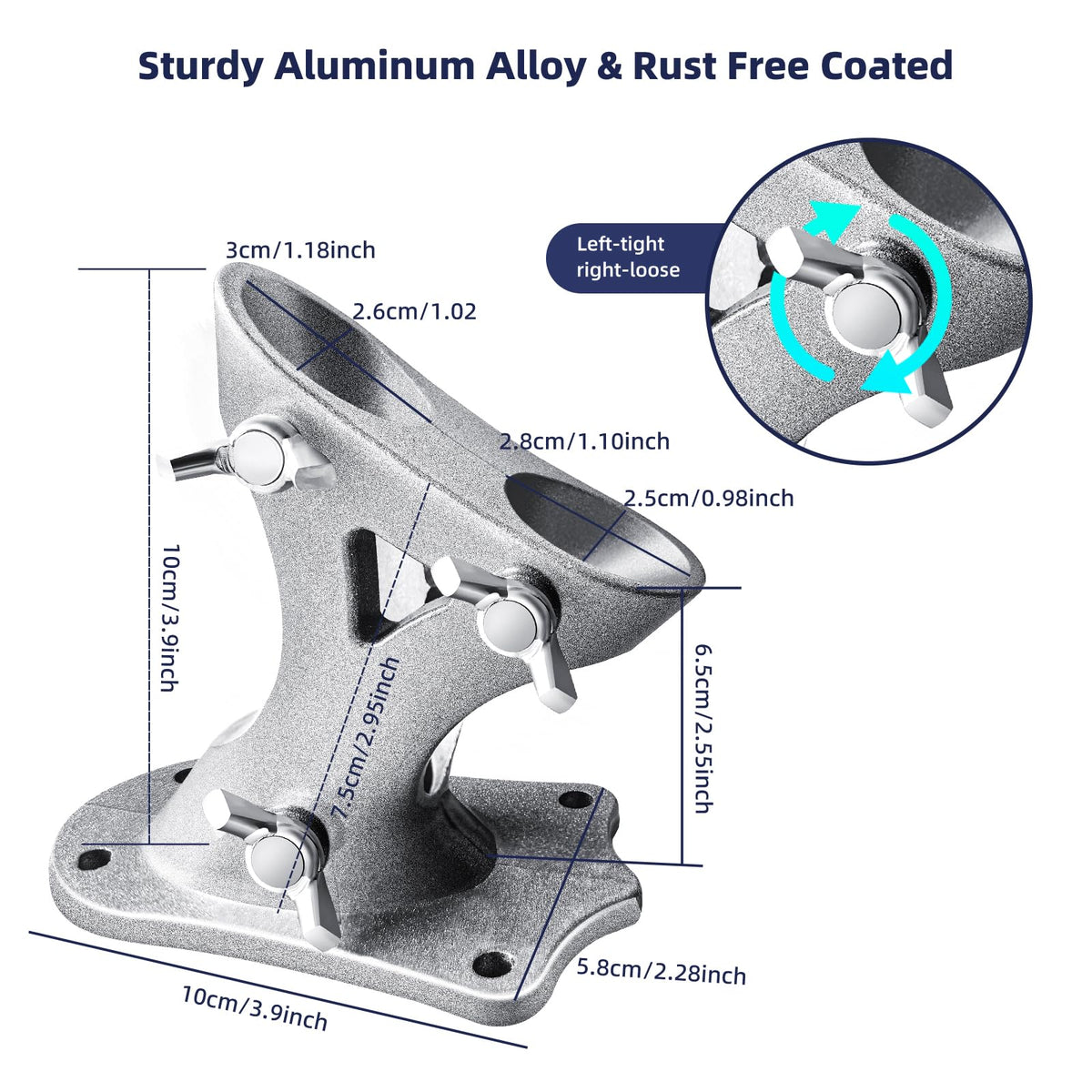 Heavy Duty Flag Pole Mounting Bracket M777653