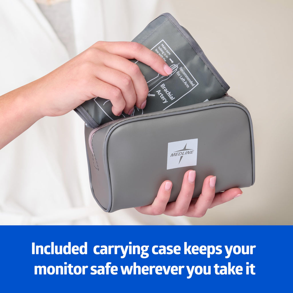 Automatic Blood Pressure Monitor with Universal Upper Arm Cuff and Carrying Case M509351