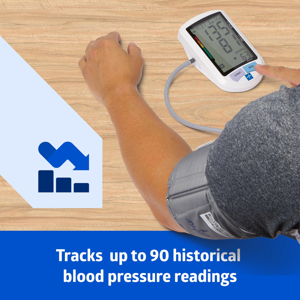 Automatic Blood Pressure Monitor with Universal Upper Arm Cuff and Carrying Case M509351