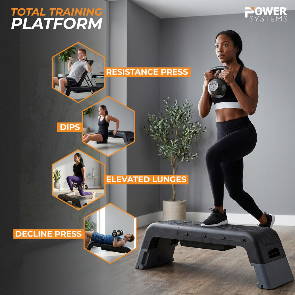 Adjustable Step Bench & Weight Bench E3490