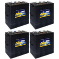6V 350Ah Deep Cycle Flooded Lead Acid Battery Pack of 4 T548