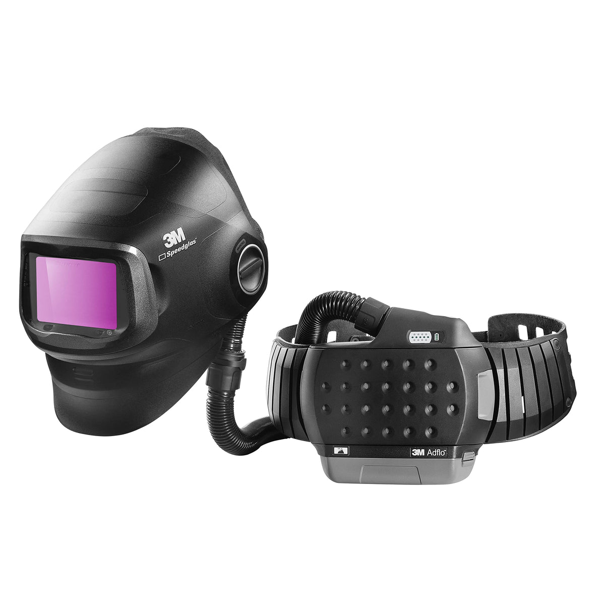 Heavy-Duty Welding Helmet with PAPR Assembly L2937