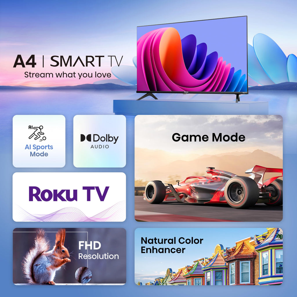 40-Inch FHD 1080p Smart Roku TV V64031