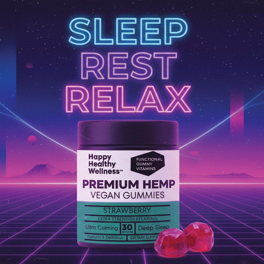 Strawberry Hemp Gummies 60 Count Z372849