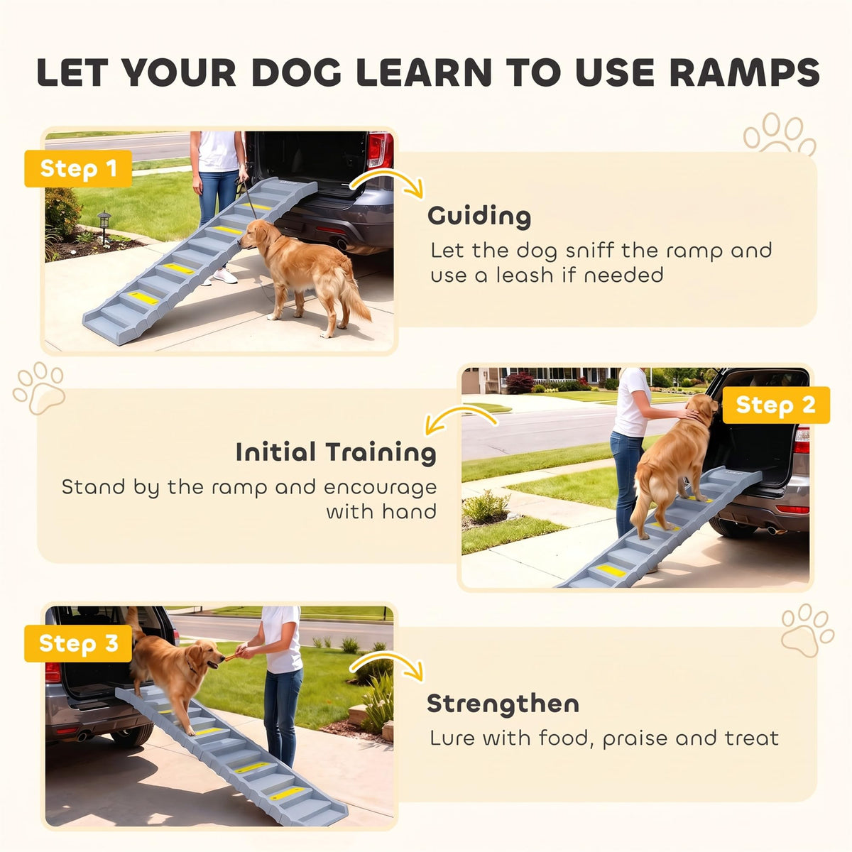 Foldable Dog Ramp L7252