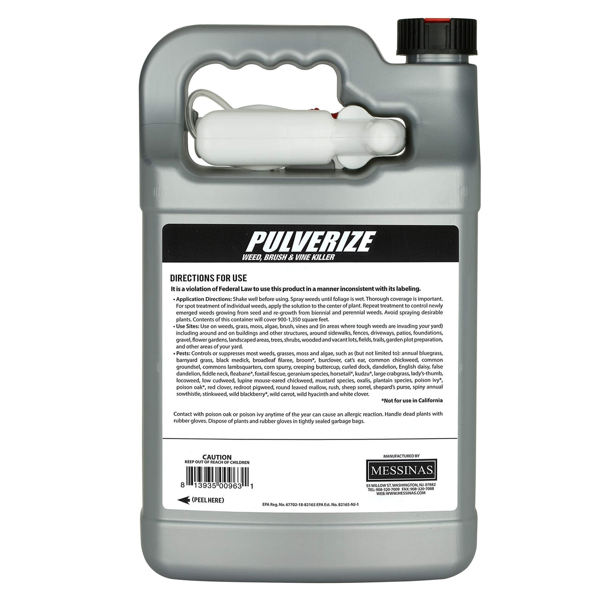 Non-Selective Herbicide Spray 1 Gallon O153371
