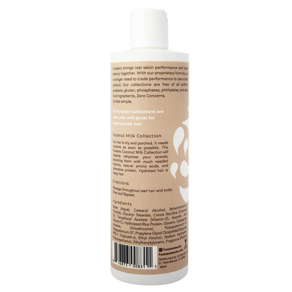 Coconut Milk Shampoo & Conditioner Set Vegan Sulfate Free Q319