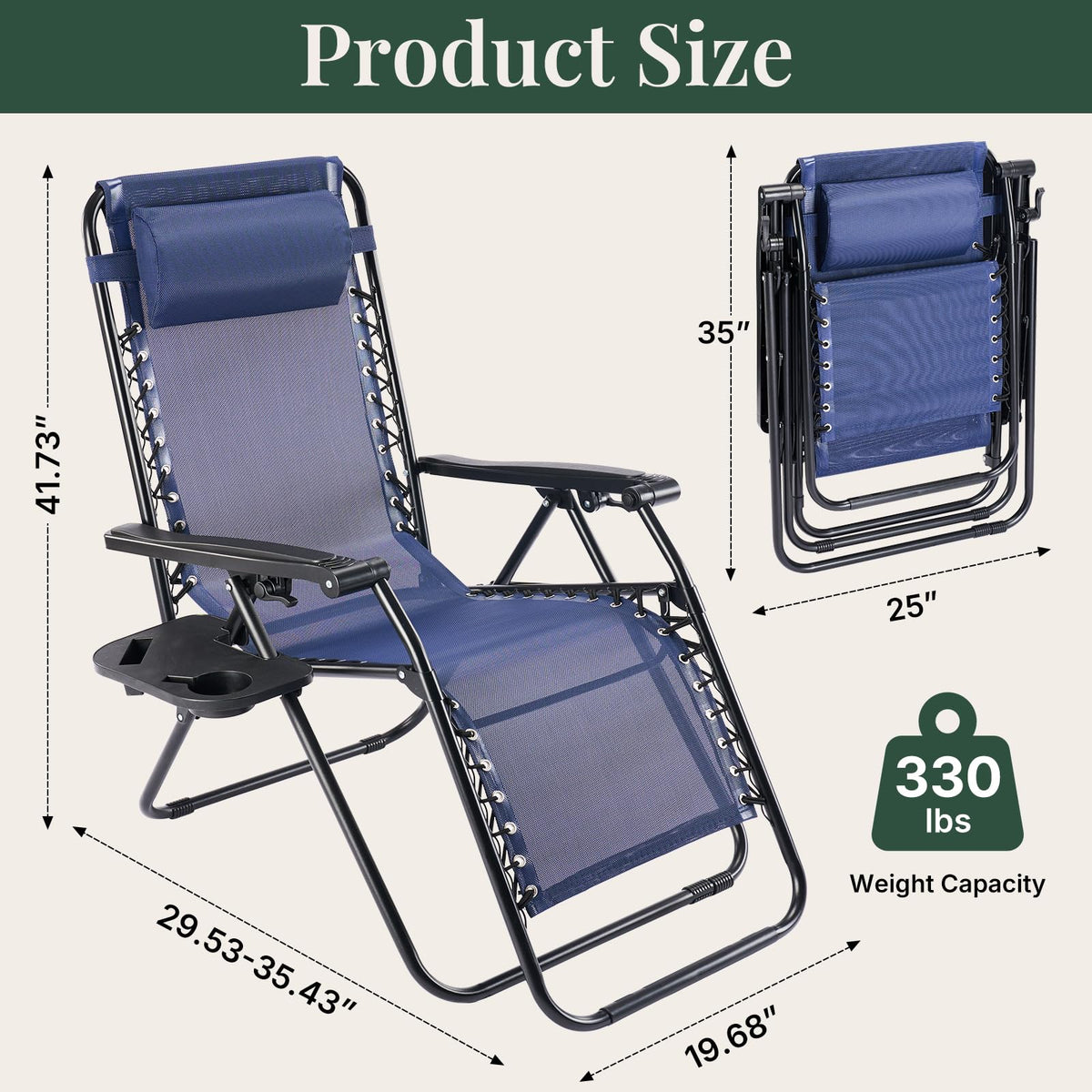 Zero Gravity Chairs Set of 2 T99898