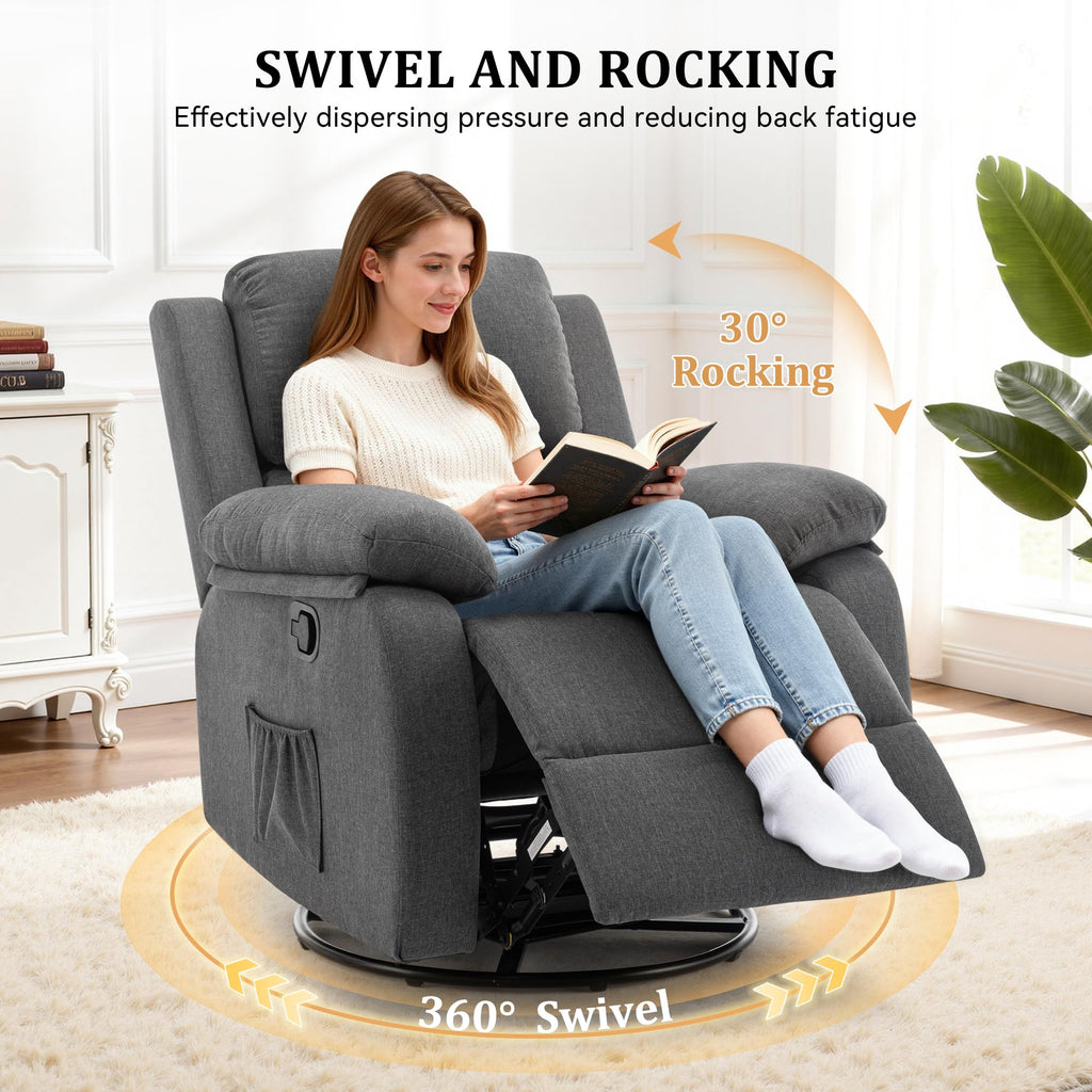 360 Swivel Rocker Recliner Chair F3225