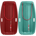 Plastic Snow Sled with Pull Rope X5741