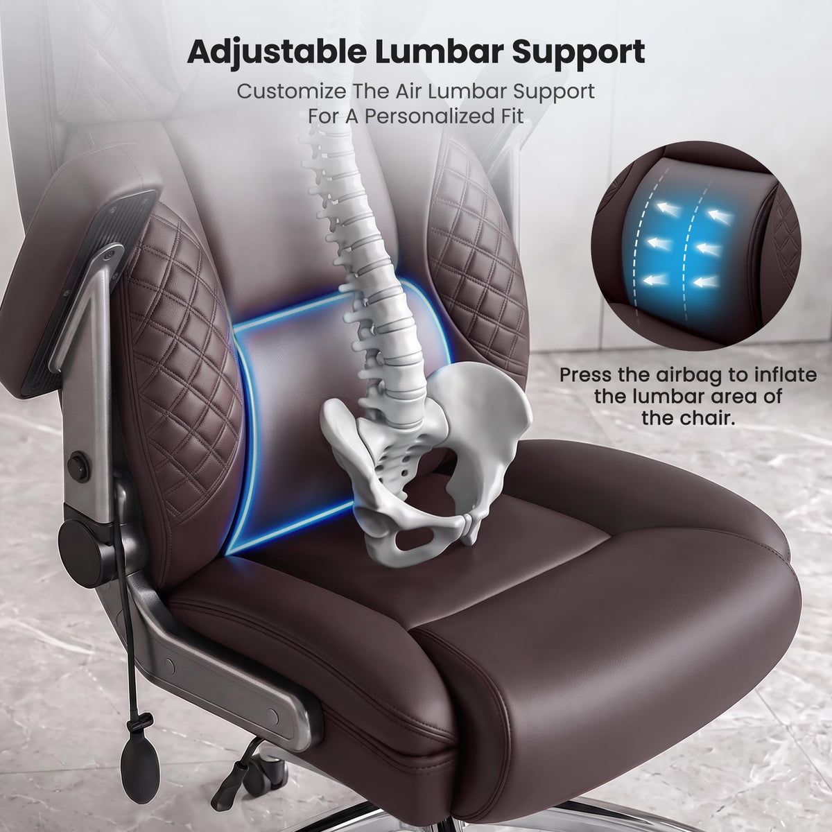 Big and Tall Office Chair H1227
