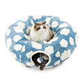 Jacquard Cat Tunnel Bed K6170