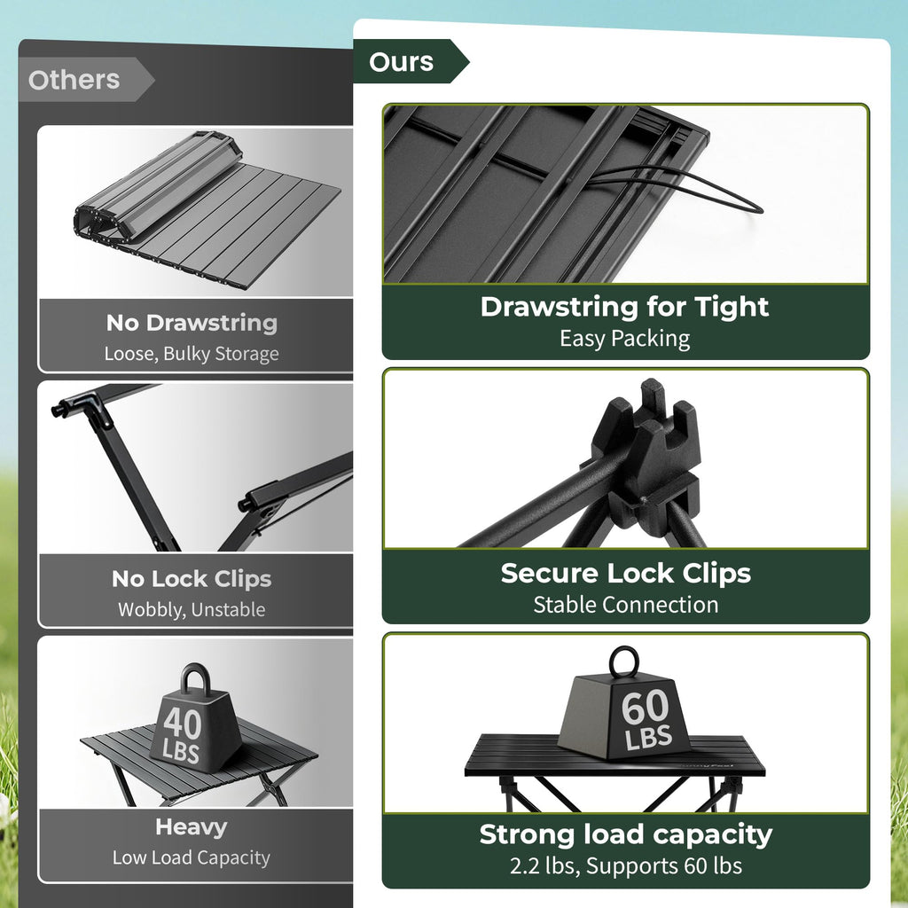 Ultralight Portable Folding Camping Table H420119