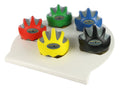 Hand Exerciser Set of 5 Pieces with Rack H39107