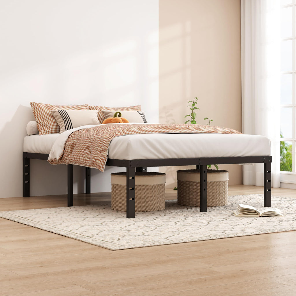 Queen Size 18 Inch Metal Bed Frame D1134