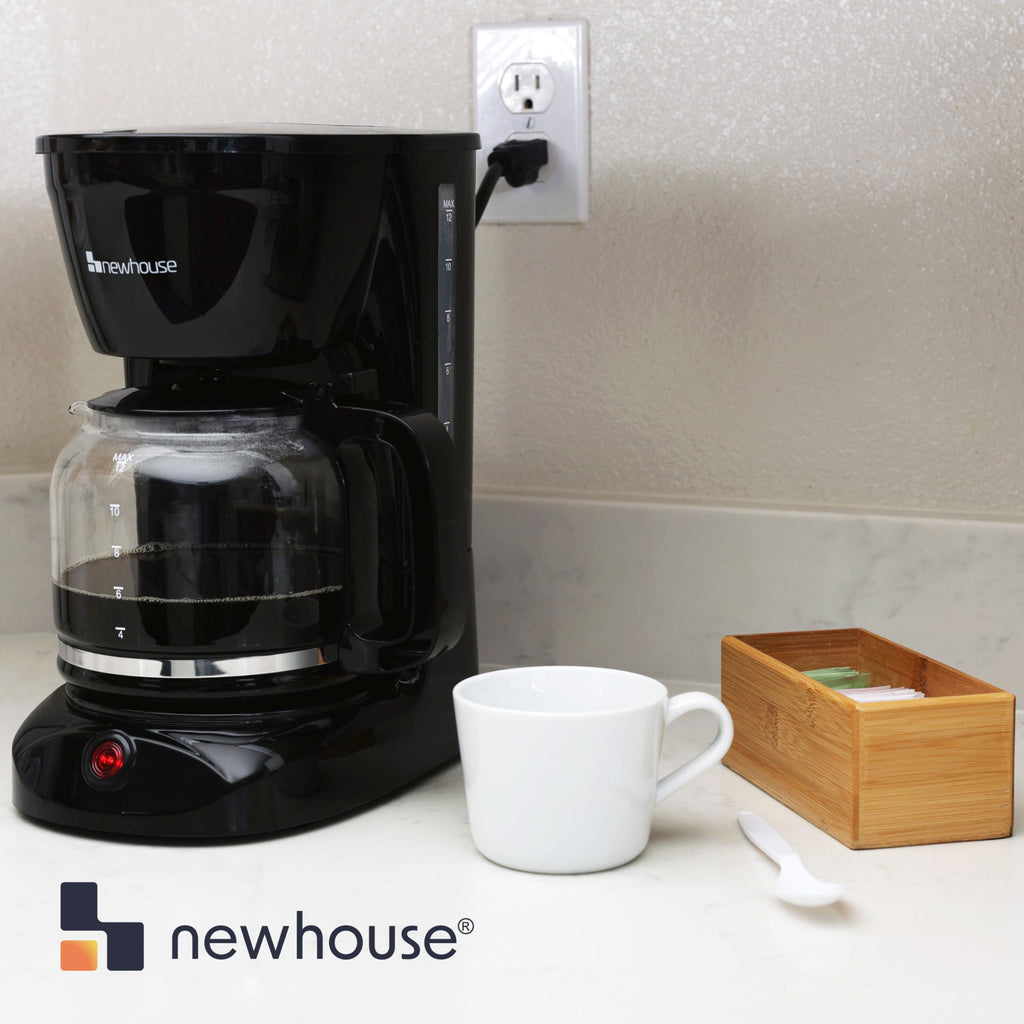 12 Cup Electric Coffee Maker with Auto Shut Off T41106