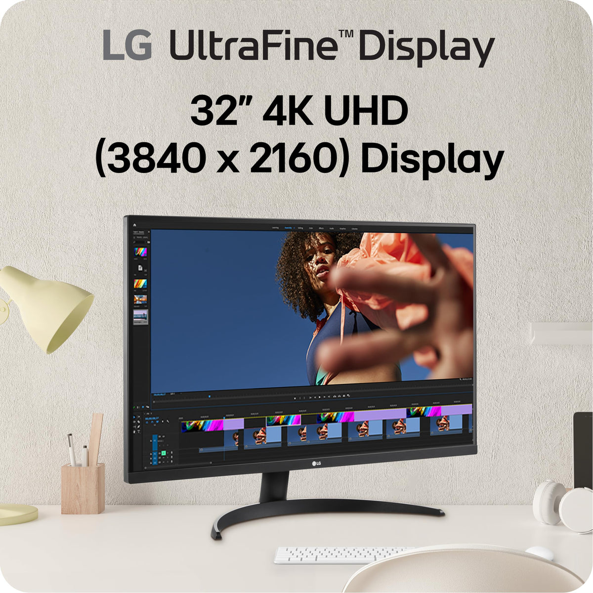 32-inch 4K UHD Computer Monitor Black O59396