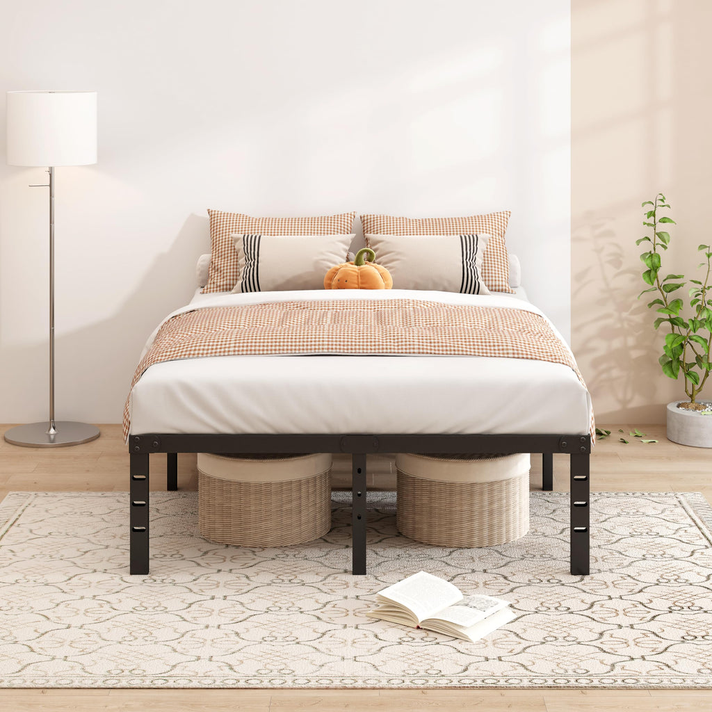 Queen Size 18 Inch Metal Bed Frame D1134