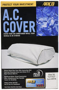 White RV Air Conditioner Cover V972