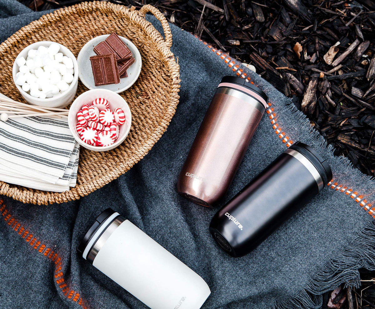 16 oz Stainless Steel Travel Mug D776