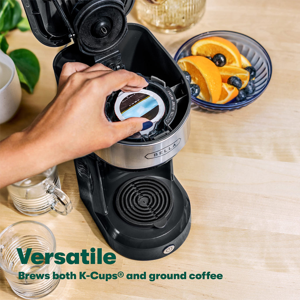 Black Single Serve Coffee Maker O68030