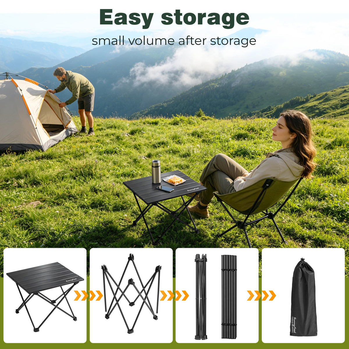 Ultralight Portable Folding Camping Table H420119